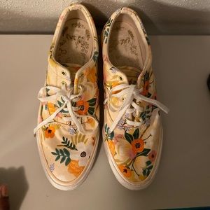 keds floral print pink/peach